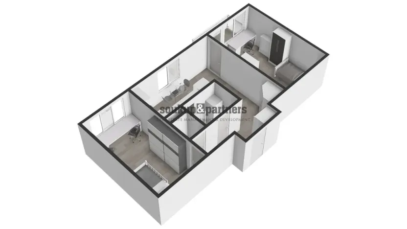 Prodej bytu 2+1, Praha - Smíchov, U Mrázovky, 49 m2