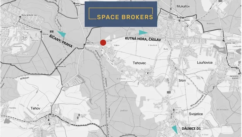 Prodej komerčního pozemku, Tehovec, U Mototechny, 2864 m2