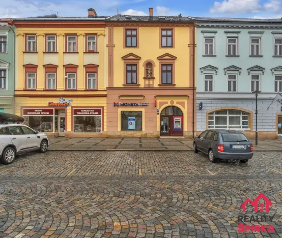 Pronájem kanceláře, Moravská Třebová - Město, nám. T. G. Masaryka, 129 m2