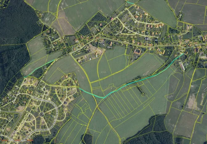 Prodej pole, Zahořany, 5303 m2