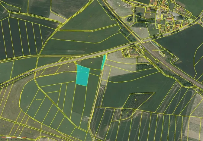 Prodej pole, Střelské Hoštice, 54215 m2