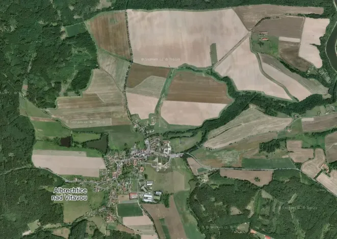 Prodej pole, Albrechtice nad Vltavou, 33781 m2