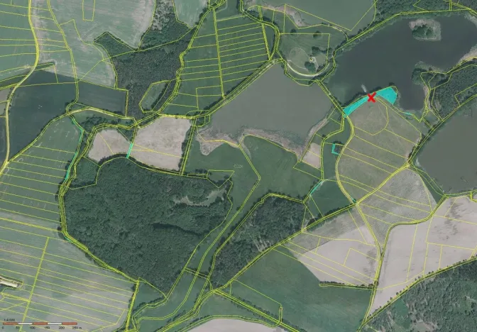 Prodej pole, Čejetice - Mladějovice, 1760 m2