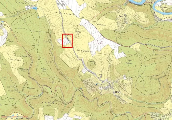 Prodej louky, Sázava - Bělokozly, 394 m2