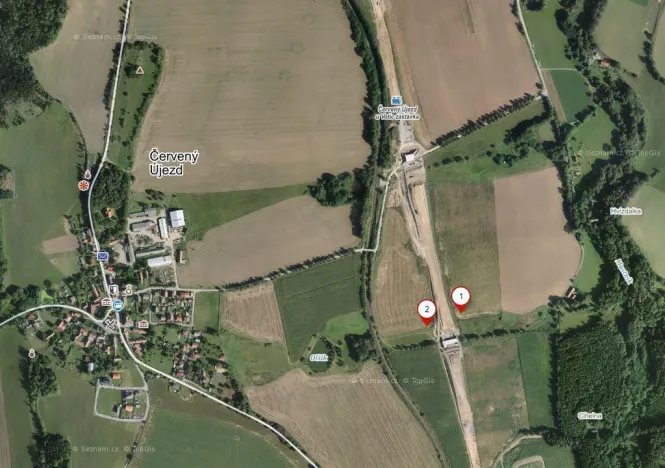 Prodej pole, Červený Újezd, 5663 m2
