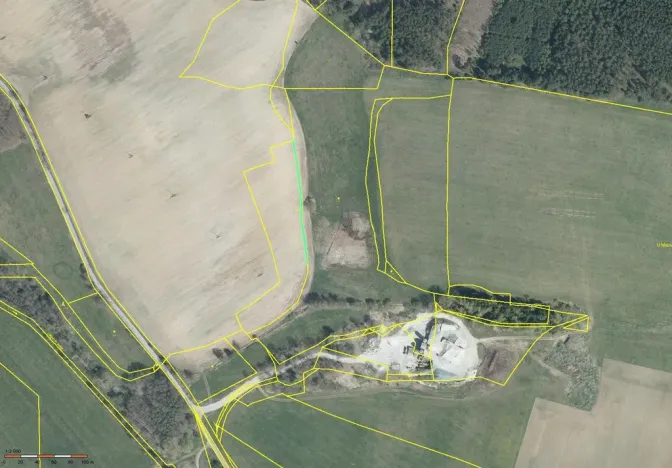 Prodej pole, Bor - Skviřín, 25422 m2