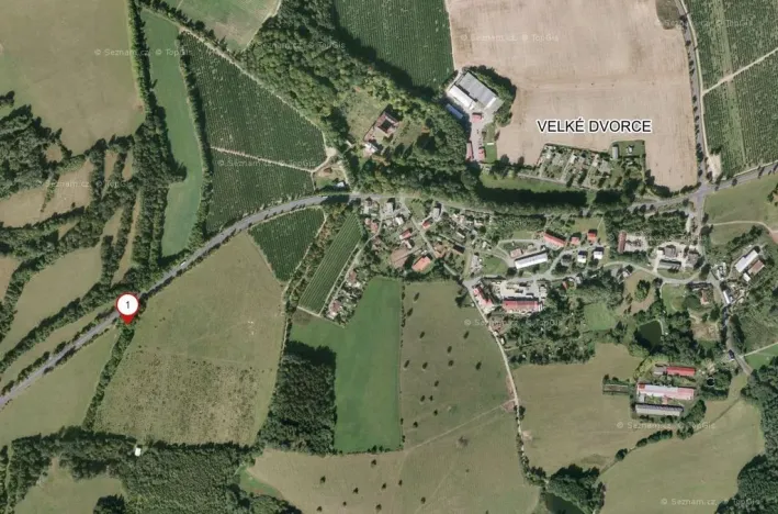 Prodej louky, Přimda - Velké Dvorce, 1824 m2