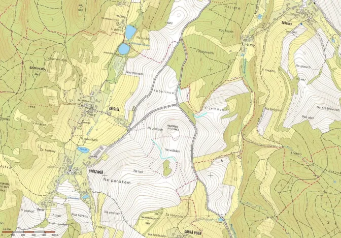 Prodej pole, Klatovy - Křištín, 2509 m2
