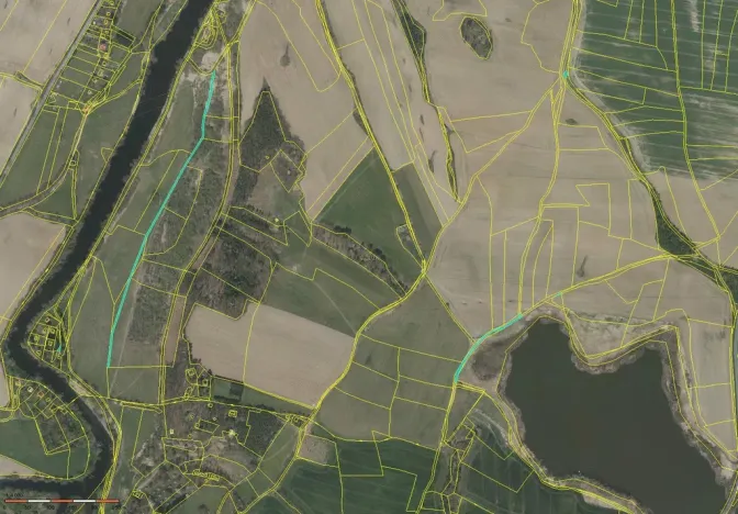 Prodej pole, Kestřany - Zátaví, 4171 m2