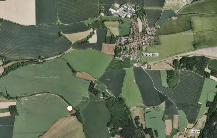 Prodej zahrady, Pravonín - Volavka, 6189 m2
