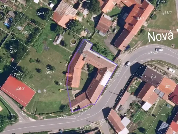 Prodej vícegeneračního domu, Nová Ves, 217 m2
