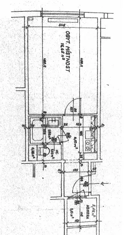 Pronájem bytu 1+kk, Brno - Královo Pole, Herčíkova, 30 m2