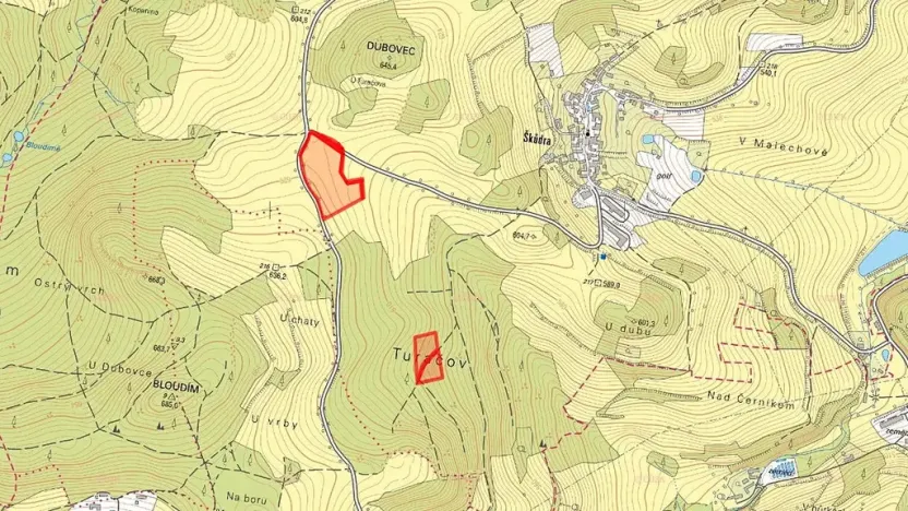 Prodej louky, Strašice, 16551 m2