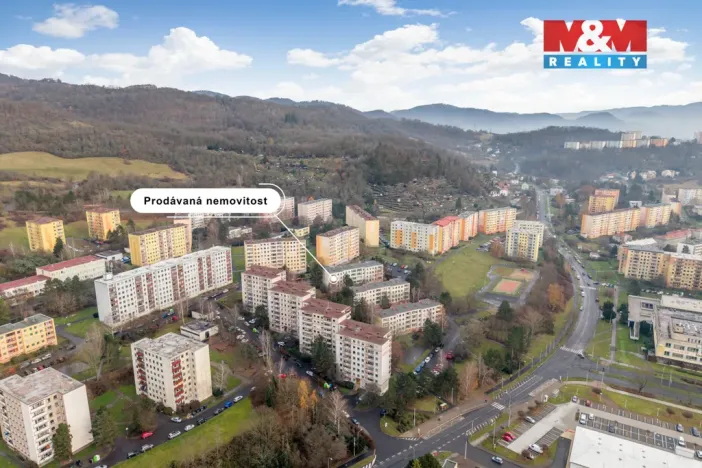 Prodej bytu 4+1, Ústí nad Labem - Krásné Březno, Anežky České, 89 m2