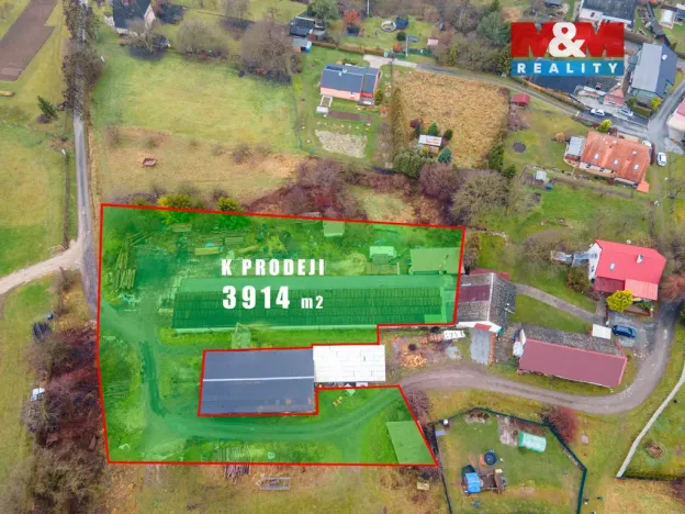 Prodej výrobních prostor, Bratrušov, 1152 m2