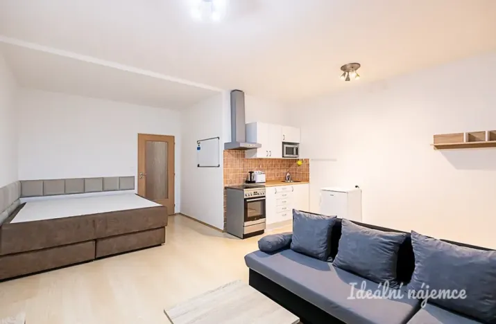 Pronájem bytu 1+kk, Praha - Vysočany, Poděbradská, 36 m2