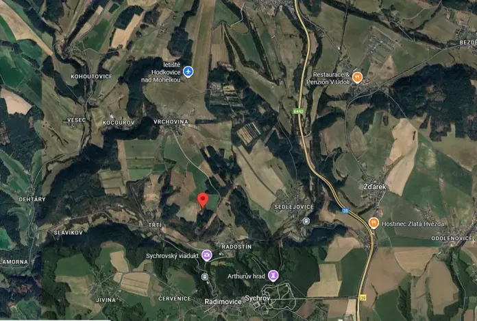 Prodej louky, Sychrov, 4569 m2