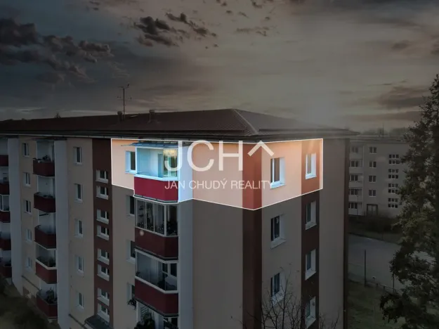 Prodej bytu 3+1, Uničov, Hrdinů, 64 m2