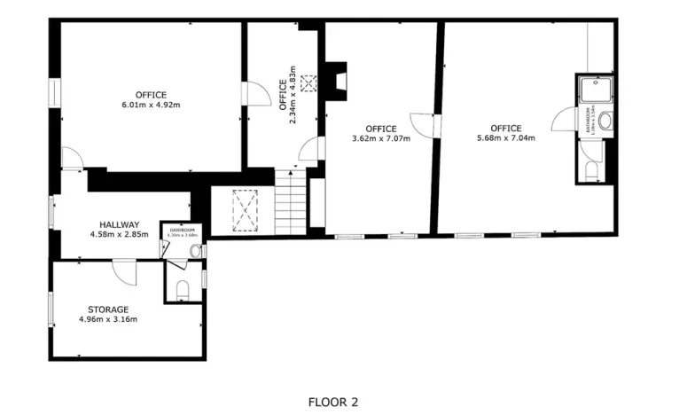 Pronájem obchodního prostoru, Přerov, Wilsonova, 265 m2
