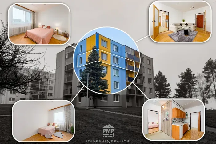 Prodej bytu 3+1, Velké Opatovice, Hliníky, 66 m2