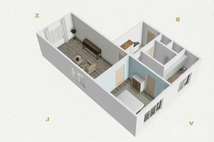 Prodej bytu 2+1, Nejdek, Okružní, 57 m2