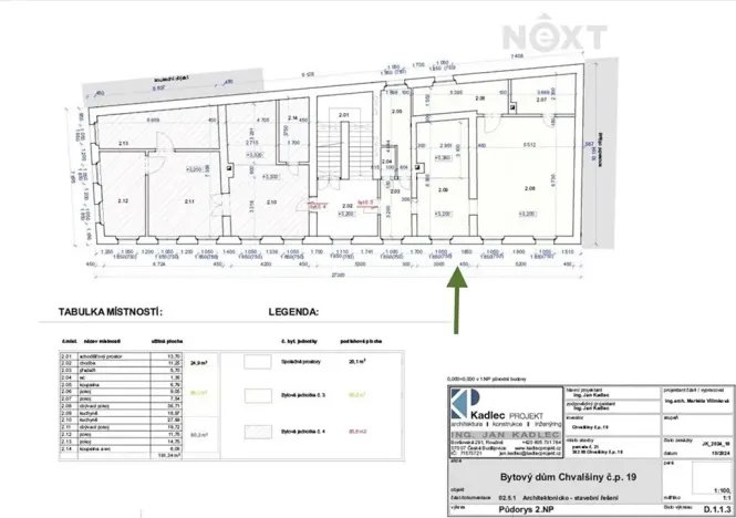 Prodej bytu 3+1, Chvalšiny, 81 m2
