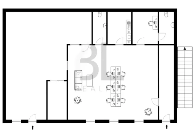 Pronájem obchodního prostoru, Bučovice, Legionářská, 539 m2