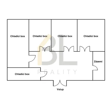 Pronájem skladu, Hodonín, Na Výhoně, 90 m2