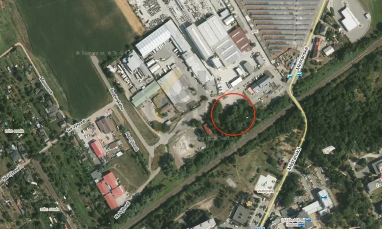 Pronájem komerčního pozemku, Hodonín, Na Výhoně, 3306 m2