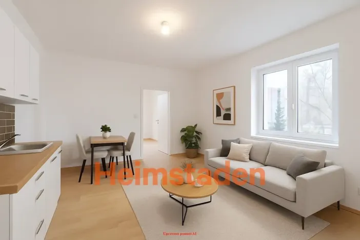 Pronájem bytu 1+1, Ostrava - Moravská Ostrava, Poděbradova, 51 m2