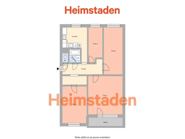Pronájem bytu 4+1, Frýdek-Místek - Frýdek, Lipová, 87 m2