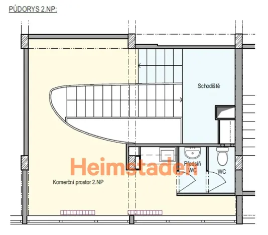 Pronájem kanceláře, Havířov - Město, nám. Republiky, 72 m2