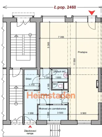 Pronájem kanceláře, Ostrava - Moravská Ostrava, Zborovská, 88 m2