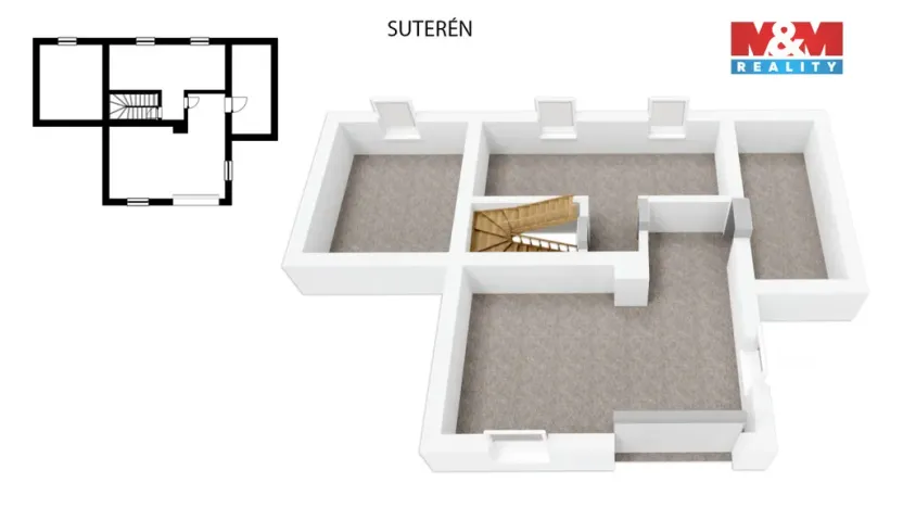 Pronájem rodinného domu, Přistoupim, 117 m2