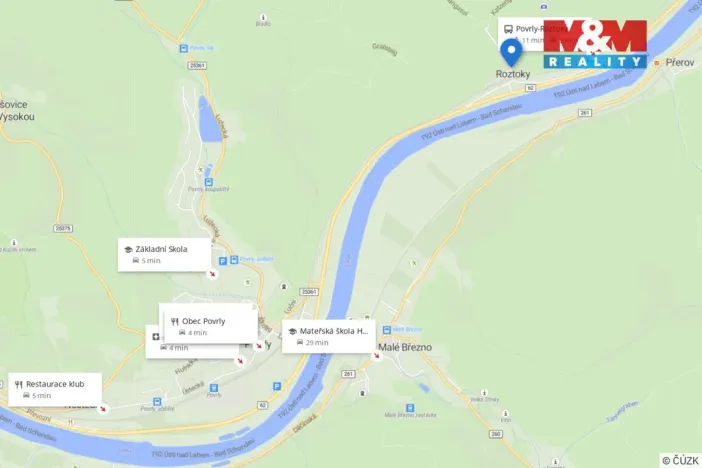 Prodej rodinného domu, Povrly - Roztoky, 202 m2