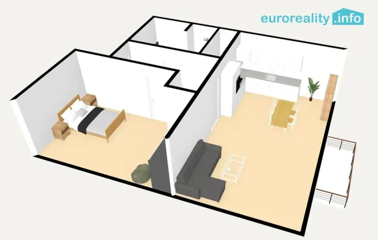 Prodej bytu 2+kk, Plzeň, Poděbradova, 63 m2