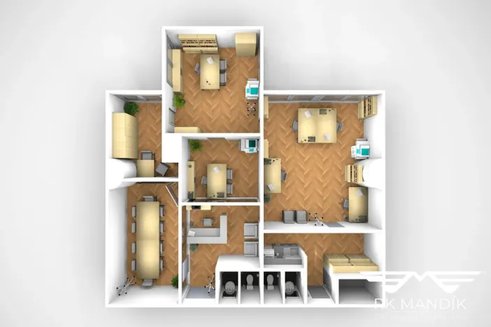 Pronájem kanceláře, Praha - Nové Město, Václavské náměstí, 134 m2