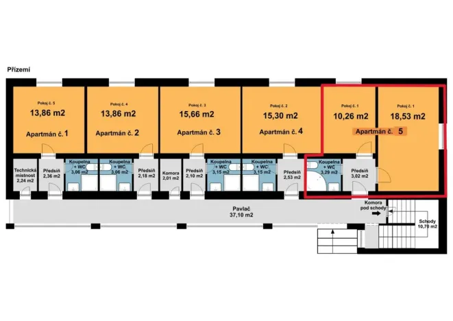 Prodej bytu 2+kk, Dolní Dunajovice, Hlavní, 36 m2