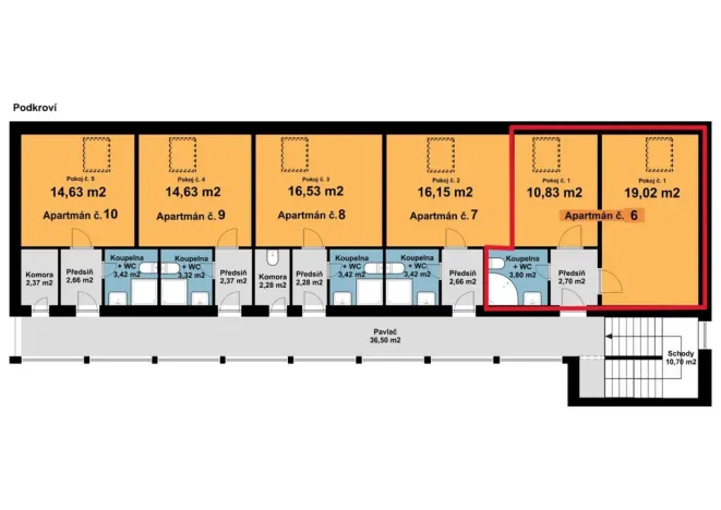 Prodej bytu 2+kk, Dolní Dunajovice, Hlavní, 36 m2