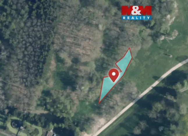 Prodej louky, Trhové Sviny, 574 m2