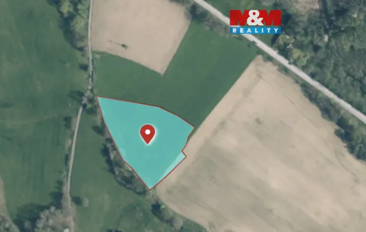 Prodej pole, Trhové Sviny, 8730 m2