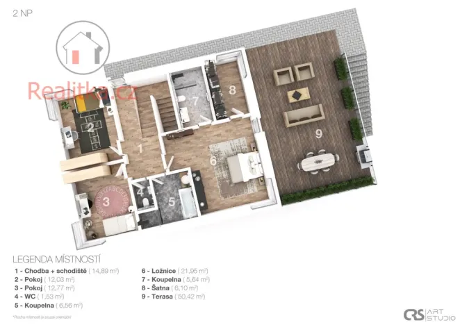 Prodej rodinného domu, Ondřejov, Pod Oborou, 245 m2