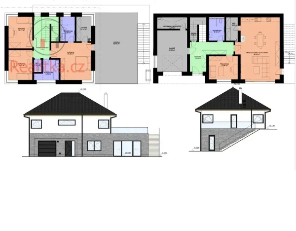 Prodej rodinného domu, Ondřejov, Pod Oborou, 245 m2