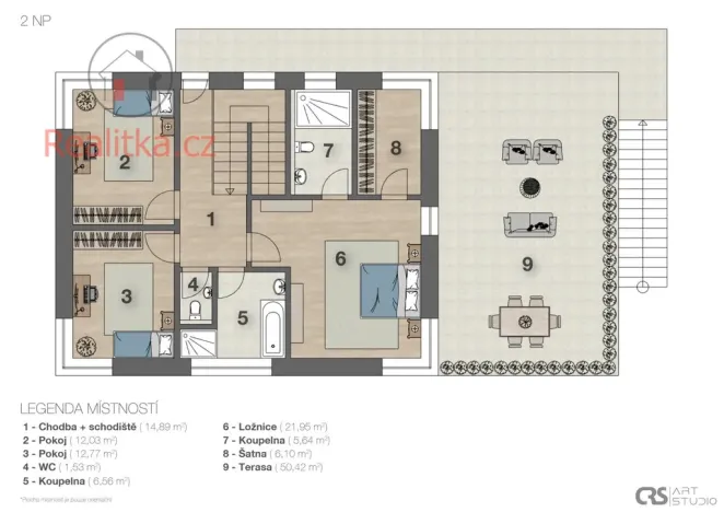 Prodej rodinného domu, Ondřejov, Pod Oborou, 245 m2