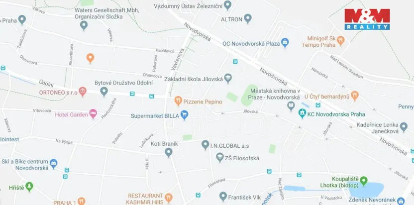 Prodej bytu 2+kk, Praha - Braník, Na výspě, 65 m2