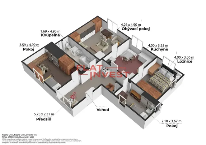 Prodej rodinného domu, Krásný Dvůr, 95 m2