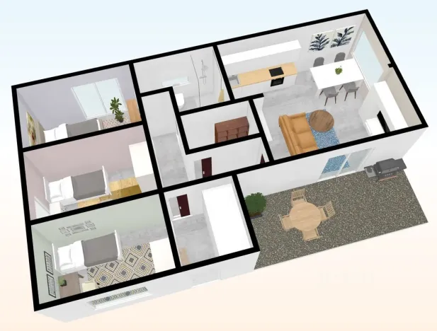 Pronájem rodinného domu, Zvěřínek, Nymburská, 64 m2