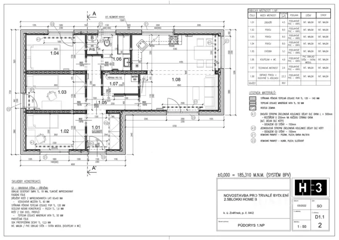 Pronájem rodinného domu, Zvěřínek, Nymburská, 64 m2