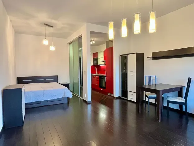 Pronájem bytu 1+kk, Praha - Holešovice, Jankovcova, 43 m2