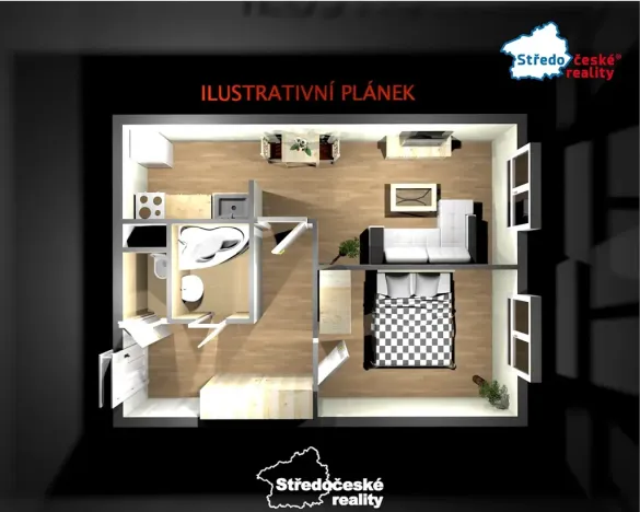 Prodej bytu 2+kk, Praha - Stodůlky, Zvoncovitá, 42 m2